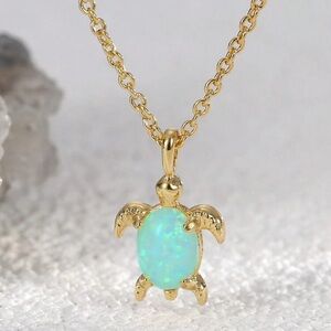 18 K gold plated over stainless steel necklace